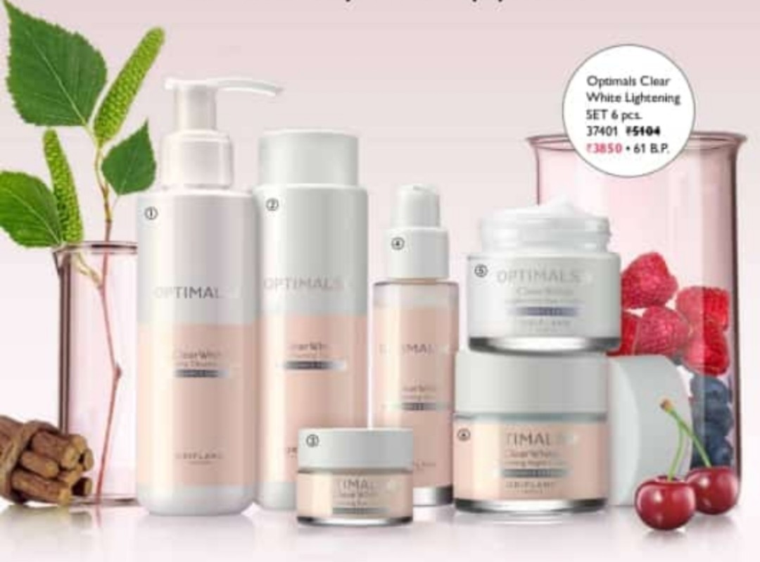 Oriflame Optimals clear whitning skin care set - Leafshop India